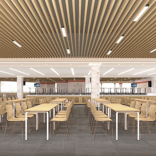 江苏科达利食堂装修项目