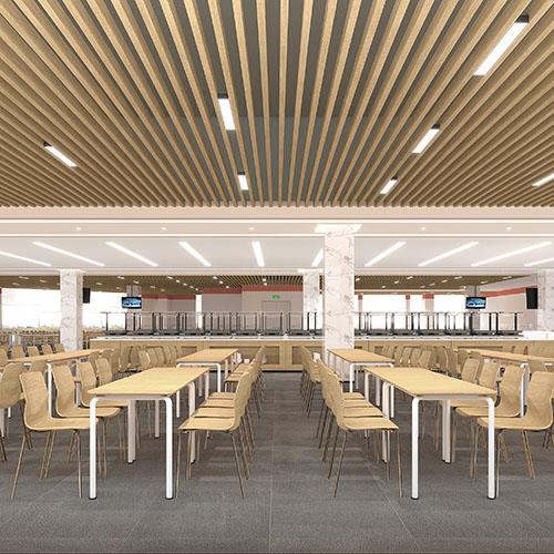 江苏科达利食堂装修项目